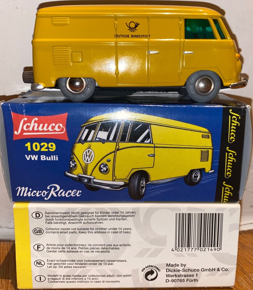 SCHUCO wind-up Micro Racer 1029 Volkswagen VW T1 BULLI