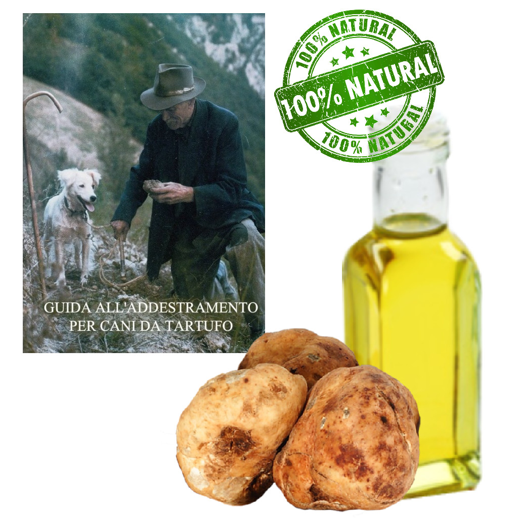 Kit Addestramento Cani Tartufo Olio Bianchetto 100ml 100% Naturale