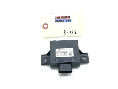2015-2018 PORSCHE MACAN GTS ENGINE SOUND ACTUATOR CONTROL MODULE OEM.