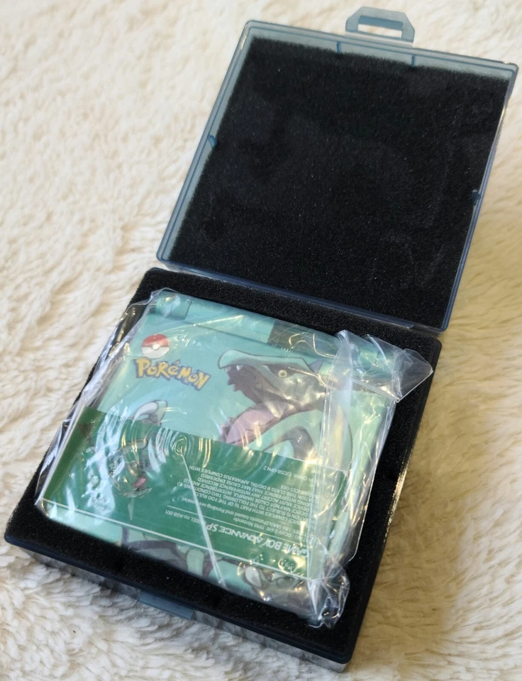 Nintendo Game Boy Advance SP Rayquaza Pokemon Replacement Shell And Custom Box - Image 2 of 4