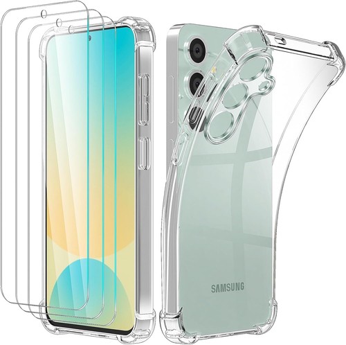 Etui do Samsung S24FE / S24ULTRA / A35 / S23 / A15 / A55 / A05S przezroczyste silikonowe etui na telefon - Zdjęcie 2 z 11