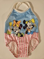Vintage 1984 Mickey And Minnie Swimsuit 18 Months