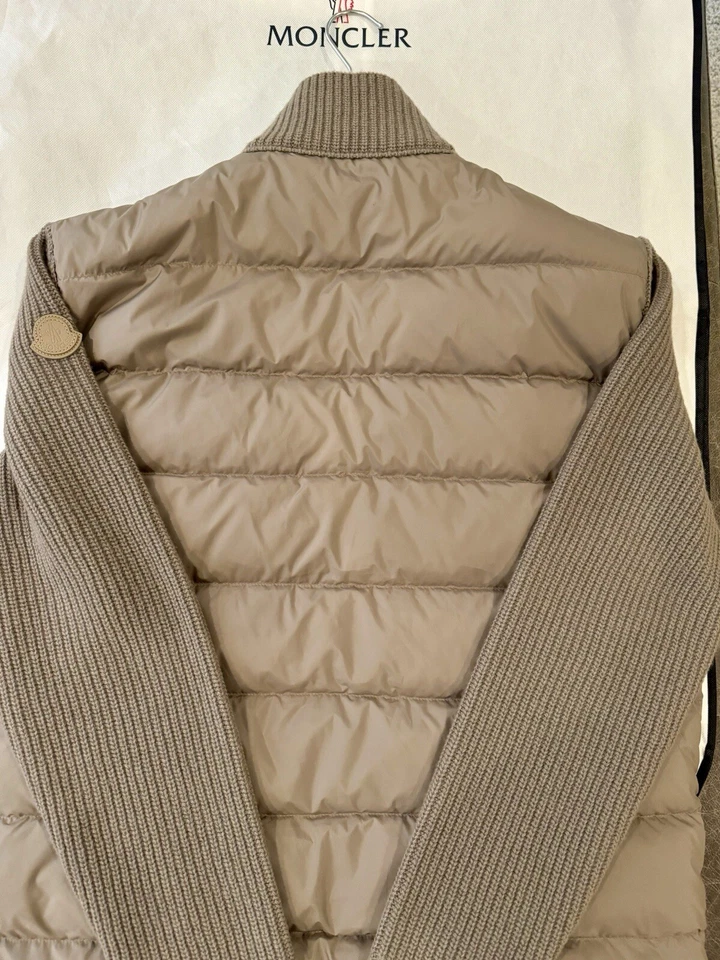 Кардиган Moncler трико; размер XL мужской; отличном состоянии; использовался только один раз - Изображение 2 из 4