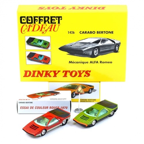 DINKY TOYS 1/43 alpha Romeo Carabo Bell tone 2 sets CARABO B... Ships