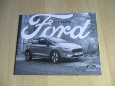 Ausstattungsprospekt vom Ford Fiesta Active Modelljahr 2019