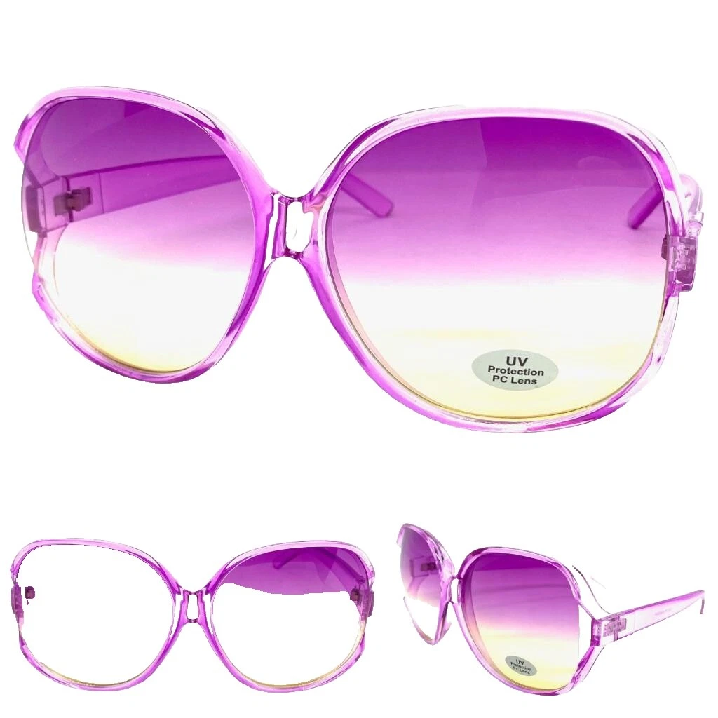 Gafas de sol cuadradas Marco plástico de Gato para Mujer