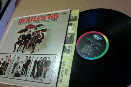 EX Original 1964 USA MONO Lp album Beatles "65 T-2228 John Lennon I FEEL FINE - Foto 4 di 20