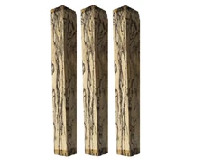 3 Pcs, Spalted Tamarind Pen Blanks 3/4x 3/4x 6 Woodturning- Free US Shipping 