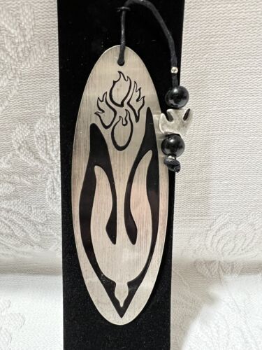 Dicksons-Message Markers”DESCENDING DOVE”-Pewter Inspiration 4.25”Bookmark (NIP) - Picture 2 of 8