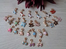 Schlüssel-Taschenanhänger  "Emaille "gold verschiedenen Motive auswählbar