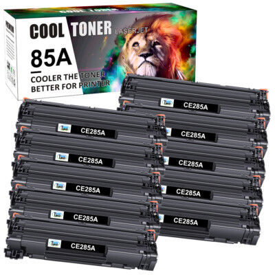 1-10PK CE285A 85A Toner Cartridge for HP LaserJet P1102W M1217nfw MFP M1120n Lot