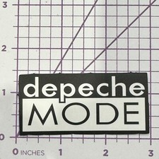 depeche MODE - Dance Electronic Pop New Wave Band Logo Vinyl Decal Sticker Bomb