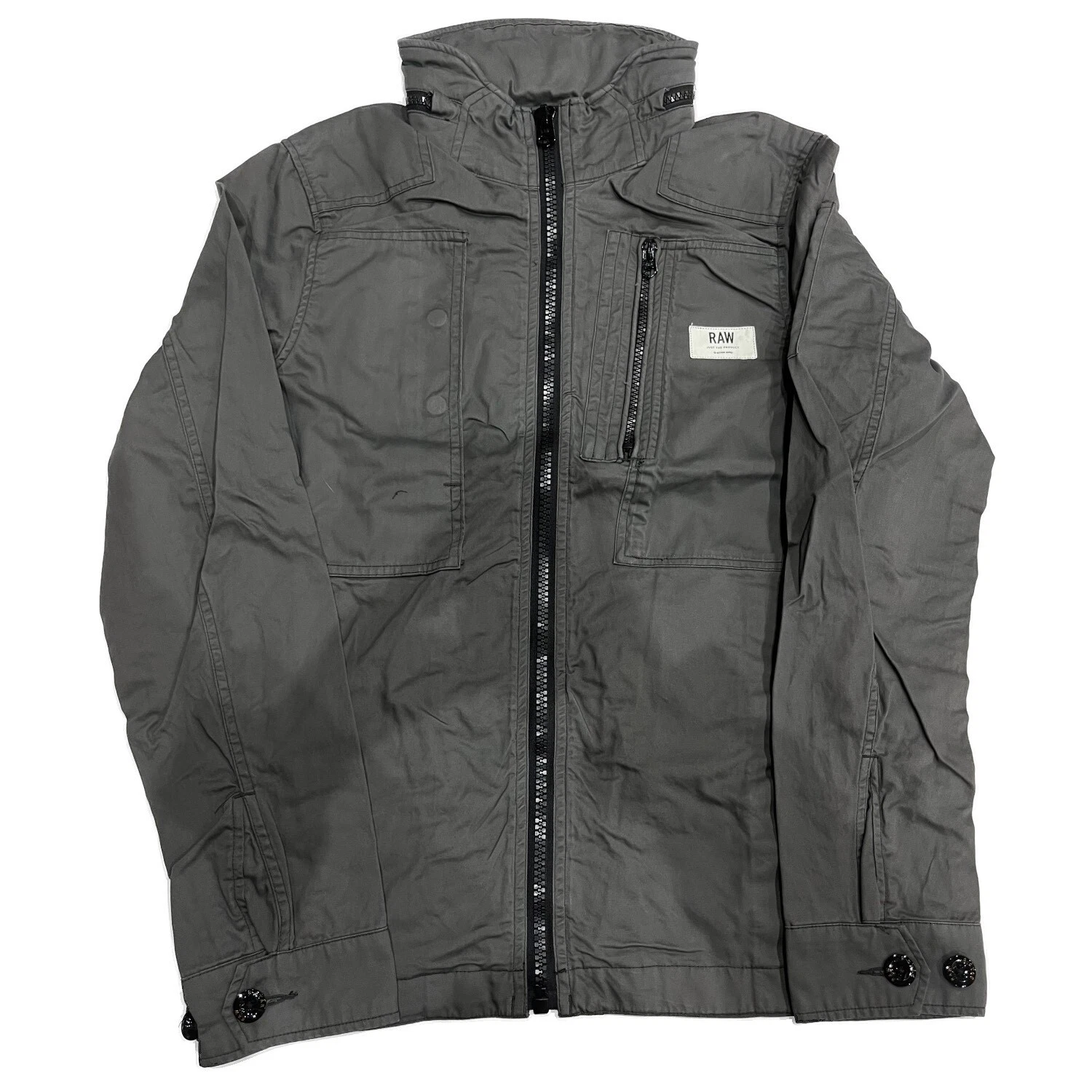 G-STAR Men's G.S Grey Powel Overshirt L/S Jacket Jacket RRP £100
Opens in a new window or tab
