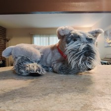 FAO Schwarz Toys R Us Schnauzer 2012 Plush Dog