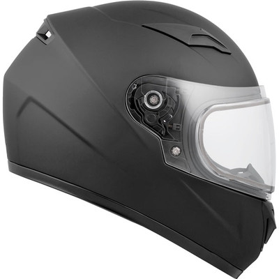 Open Box CKX Youth RR519Y Full Face Motorcycle Helmet Matte Black Size Large