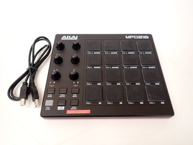 Akai Professional MPD218 MIDI USB Drum Beat Pad Controller
