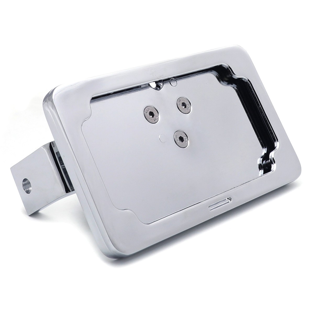 え Chrome License Plate Bracket For Suzuki Katana TL1000/Honda CBR