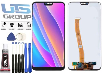 Für Huawei P20 Lite  ANE-LX1 LCD Display Touchscreen Schwarz