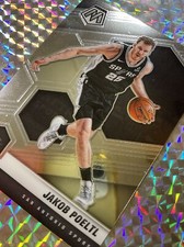 2020-21 PANINI MOSAIC JACOB POELTL SAN ANTONIO SPURS #189 BASE CSTORE RARE