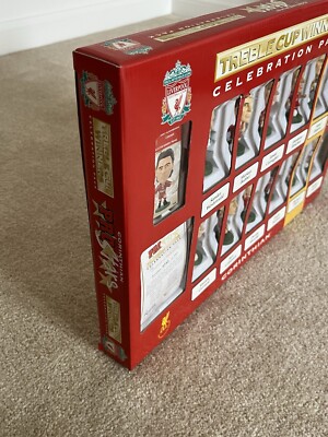 Liverpool FC Corinthian ProStars Treble Winners 00/01 Celebration