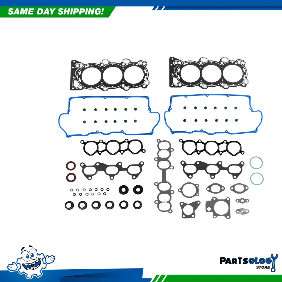 DNJ HGB350 气缸盖套件带头螺栓套件适用于 92-95 五十铃部队 3.2L — 第 2/3 张图片
