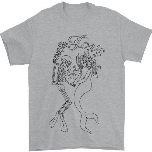 Amor Es Buceo Camiseta Divertida Para Hombre 100% Algodón - Imagen 14 de 101