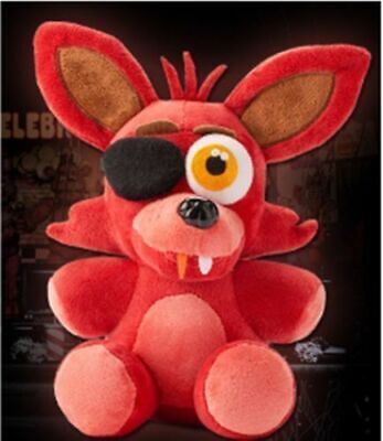 10 FNAF Five Nights at Freddy's FOXY PIRATE Plush Soft Doll Toy S200 