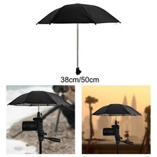 Rotating Camera Umbrella Camera Hot Shoe Umbrella for Pool Beach Picnic