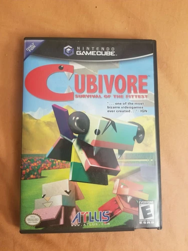 Cubivore: Survival of the Fittest Gamecube CIB (Disc + Manual)