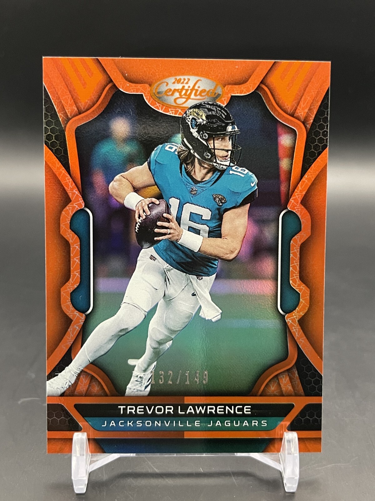 2022 Panini Certified #44 Trevor Lawrence - Orange 132/149