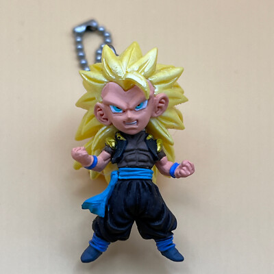 Gogeta Xeno Super Saiyan Dragon Ball Super Figure Key Chain UDM Bandai Japan