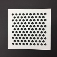 Decorative air vent cover. Made in UK - S02 - 176 mm x 166 mm (6.69 x 6.35 inch)