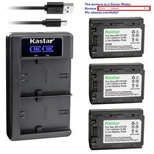 Kastar Battery LKD2 USB Charger for Sony NP-FZ100 BC-QZ1 Sony Alpha 9 A9 Camera