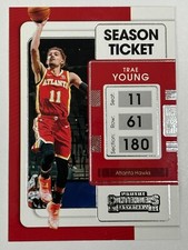2021-22 Panini Contenders #4 Trae Young Atlanta Hawks