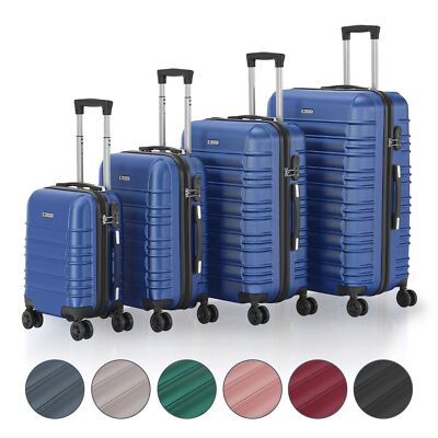 Koffer Reisekoffer Kofferset Hartschale teilig Trolley Rollen Set Juskys® 