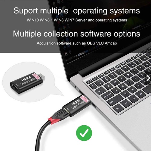 HT-ImEx USB > HDMI Video Grabber 1080p Capture Eingang Raspberry Pi Mac PC - Bild 6 von 10