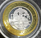 Delta saloon, Virginia City, NV .999 Silver Strike Gaming Token