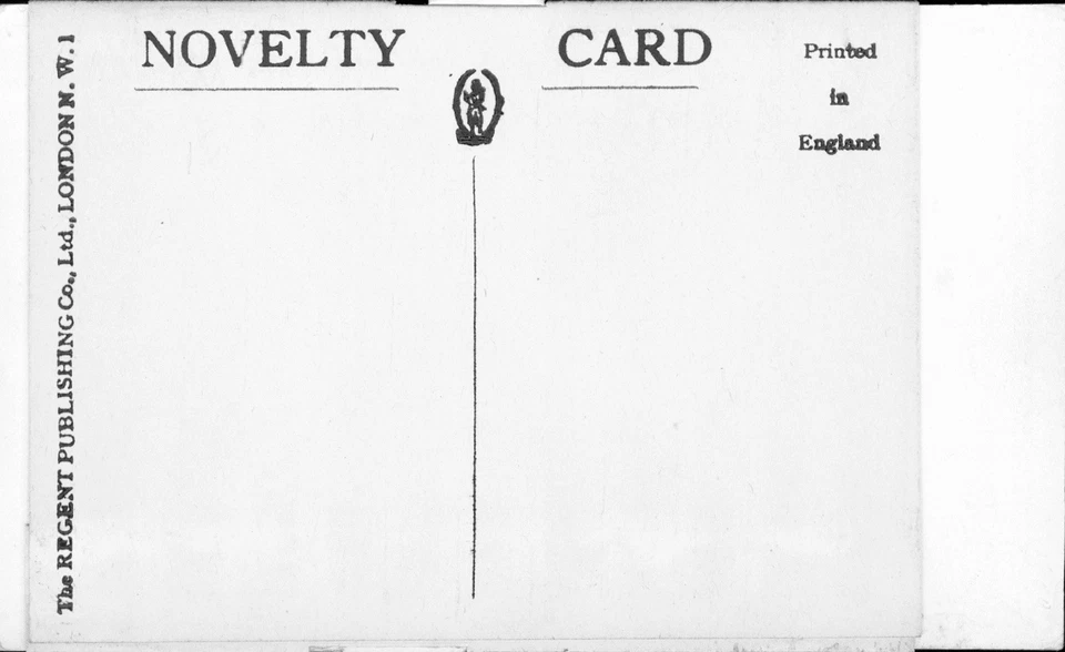 Postal Mecánica Rara Antigua Años 20 'Terriblemente Bonita No se puede negar' - Etiqueta de tracción Foto 2 de 2