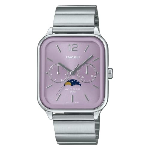 CASIO Standard Moon Phase Analog Men's Watch MTP-M305D-6AV Metal