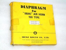 NOS NEW IBUKI KOGYO JAPAN MARINE SHIPS BOAT AIR HORN 150 TYPE DIAPHRAGM