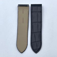 Cartier Santos 100 cinturino alligatore nero black KD95XK97 23/21mm