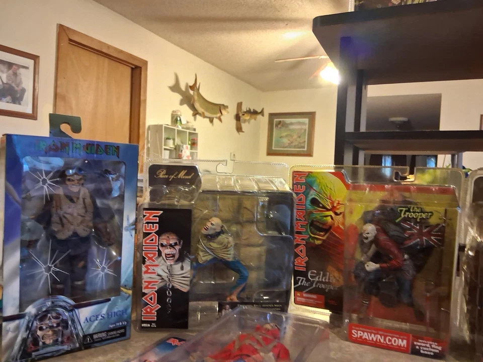 Figura de Acción Iron Maiden 11 Piezas Colección Precintada Foto 3 de 4