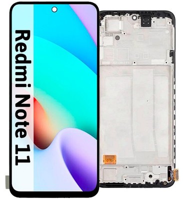 Für Xiaomi Redmi Note 11 Display In-Cell Komplettes Bildschirm LCD Rahmen