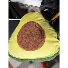 Fruit Shaped Plush Avocado Throw Pillow Soft Novelty Decor Cushion