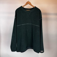 Vintage 90s Columbia Fleece Pullover Forest Green Made in USA XXL