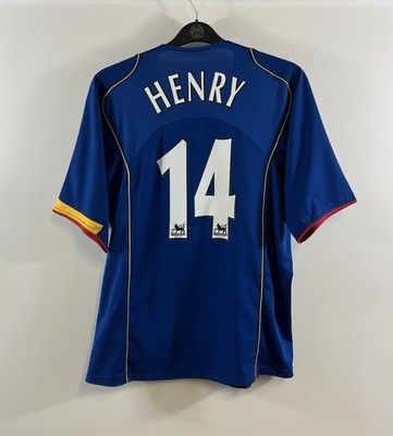 Arsenal Henry 14 Away Football Shirt 2004/06 Adults Large Nike