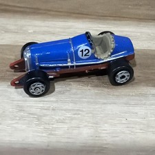 Vintage 1989 Galoob Micro Machines 1930  s Indy 500 Race Car 12 Blue