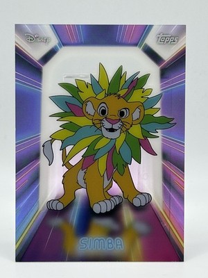  Topps Disney Neon 2026 - Simba Acetate - Neon Lights - König der Löwen 