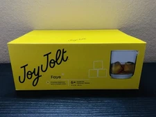 New Joy Jolt  Whiskey Glasses, Lowball Glasses Set of 6, 10oz