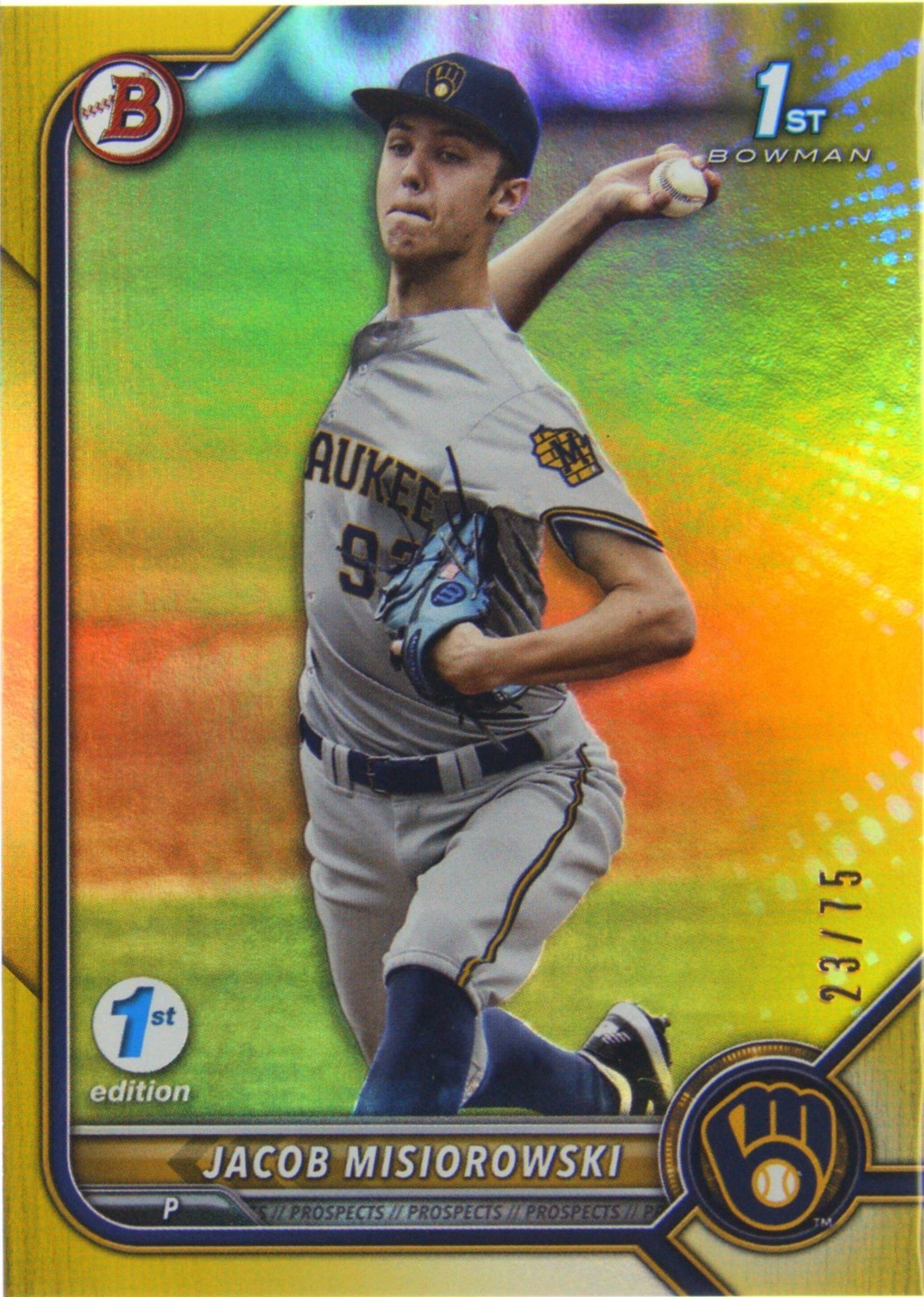 2022 Bowman Draft - Jacob Misiorowski #BD-132 (RC - Foto 8